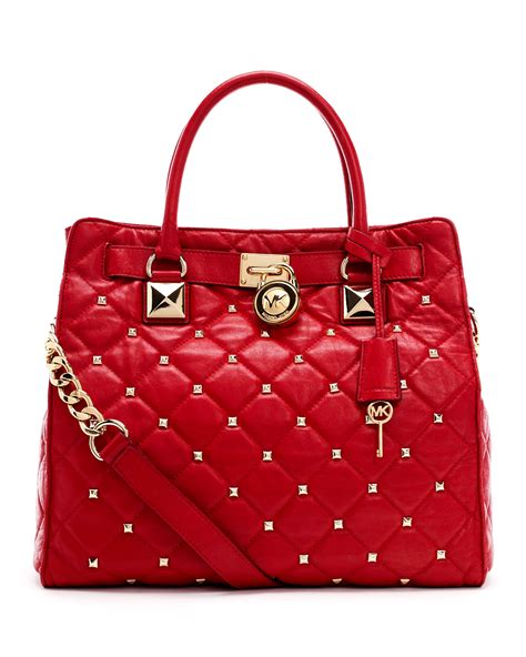 michael kors hamilton bag uk|michael kors hamilton studded tote.